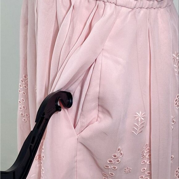 SELF-PORTRAIT Broderie Chiffon Mini Dress size 6 - Picture 10 of 13